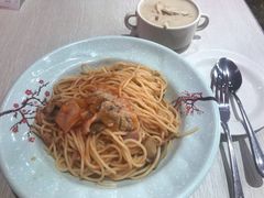 茄汁培根意面-蘑菇餐厅(小火瓦巷店)