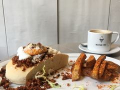水波蛋辣味吐司-Nectar One Cafe(勇烈路n1店)