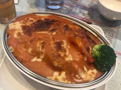 焗鲜茄鸡扒饭-世窗冰室(机场DFS店)