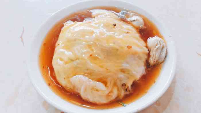 普宁流沙肠粉(十八甫店)-"「原味肠粉」加蛋加腐竹,分量是够大的,但.