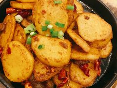 铁板土豆片-李师傅脆肚(梅林店)
