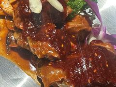 -明洞阿姨·韩式酱蟹烤肉·创意料理(三元桥店)