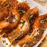 在海口终于吃到了‼️比四川还好吃的烤苕皮🔥