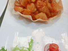菠萝咕噜肉-长春观斋补堂素菜馆