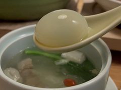 竹荪鸽蛋汤-竹里馆·淮扬菜·功夫茶(老门东店)