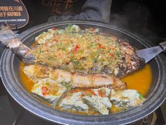 老坛酸菜味豆花烤鱼-烤匠麻辣烤鱼(万象城店)