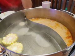 糟粕醋鸳鸯锅-印象三宝潮汕鲜牛肉火锅烤肉(个体大世界店)