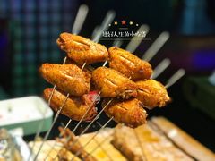 烤鸡中翅-西街夜油条·麻团包乌饭