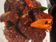 -草家酱蟹炭火烤肉店(珲春南路一店)