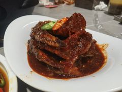 -草家酱蟹炭火烤肉店(珲春南路一店)