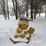 净月湖下雪啦！❄️