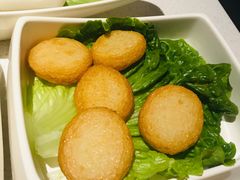 捞派鱼饼（半）-海底捞火锅(玉桥商业广场店)