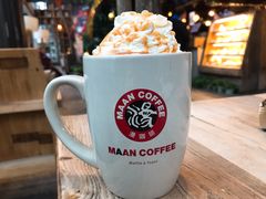 榛果焦糖拿铁-漫咖啡MAANCOFFEE(清江路店)