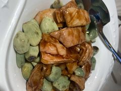 腊八蒜烧肥肠-永乐饭庄(安德路店)
