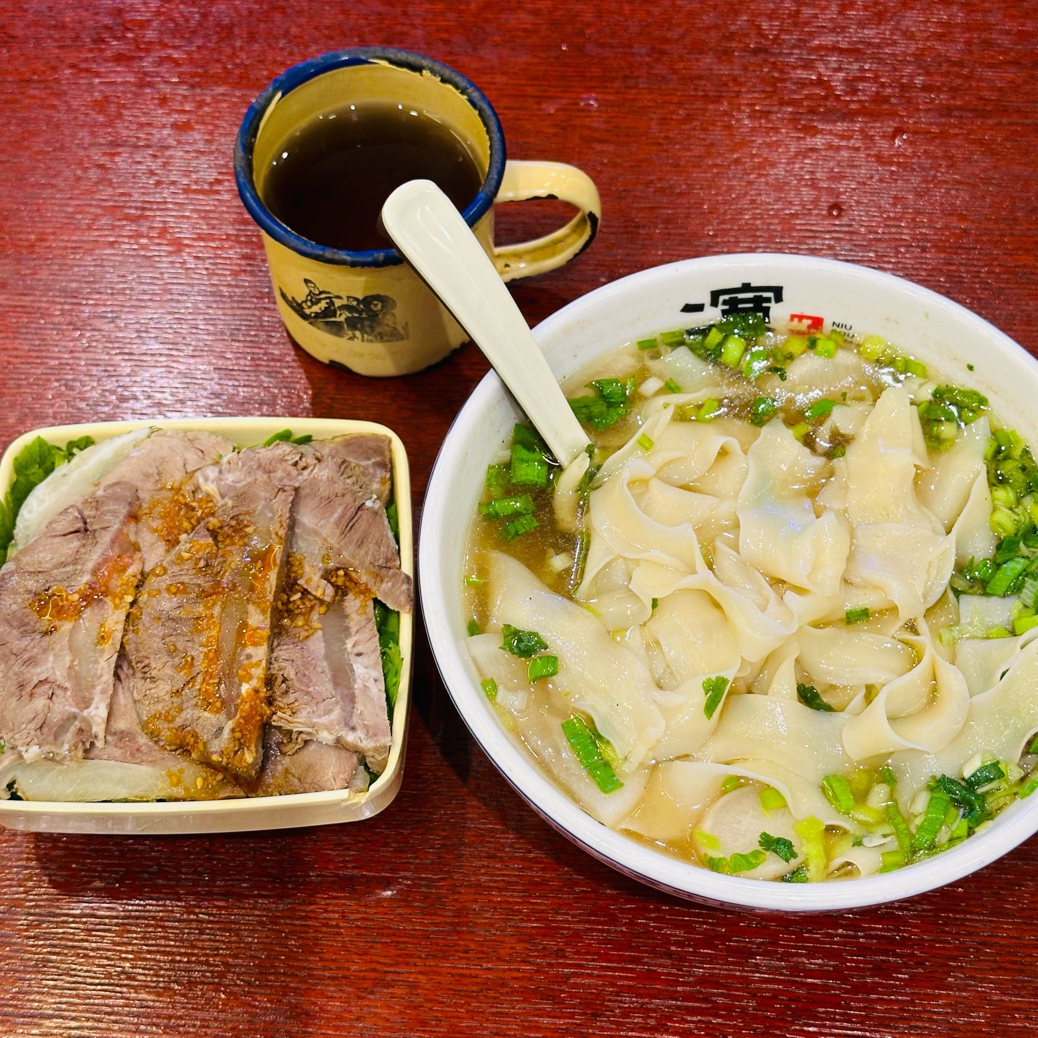 济南探店|清真二宽牛肉拉面90