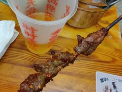 招牌烤羊肉串-炒豆合作社(东四总店)