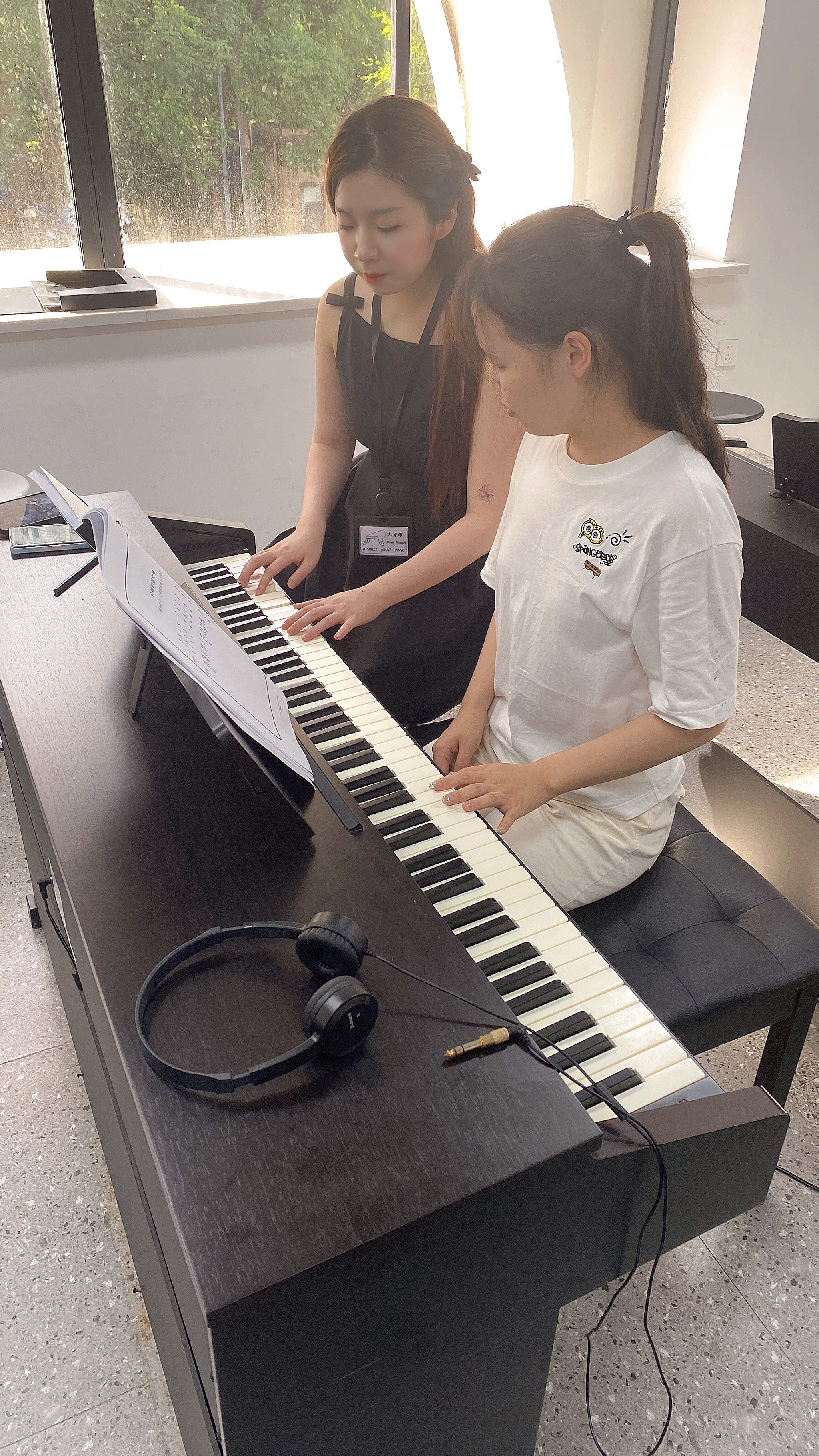 成人钢琴学习日常