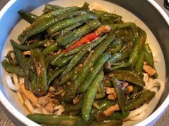 豆角丝炒肉拌转百刀-日上三甘(三里屯店)