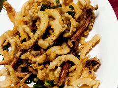 椒盐鱿鱼-肥弟大排档(汕樟路店)