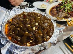 肉末炒凉粉-杨记小炒老店