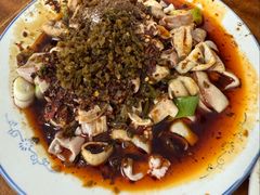 凉拌肥肠-温记府廟豆汤饭·始于1955年(海椒店)