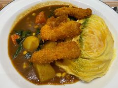 炸鱼排咖喱蛋包饭套餐-池奈·咖喱蛋包饭(熙地港店)