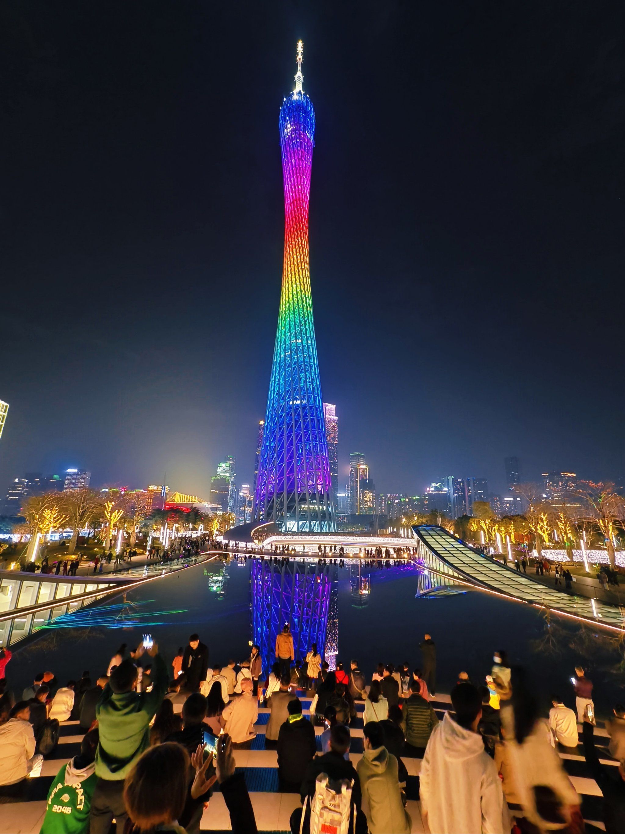 广州塔广场夜晚畅游🔥解锁绝美夜景