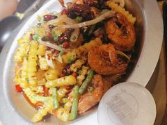 干锅基围虾-嘎嘎鸭脑壳(金琴店)