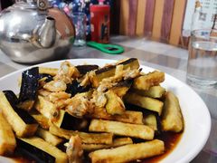 蛤蜊肉拌茄子-华春餐馆(鱼山路店)