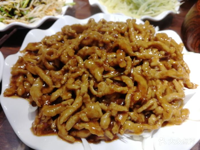 福楼春饼(白云店)-京酱肉丝-菜-京酱肉丝图片-大连美食-大众点评网