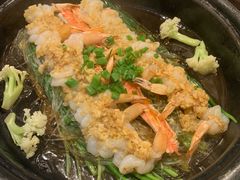 蒜蓉粉丝蒸虾仁-合兴居烤鸭店