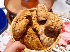 芝麻烧饼-北京老门框爆肚涮肉馆(锦业路店)