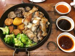 素颜烤鱼-院落创意菜