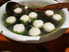 深海龙须菜手打丸汤-南蚝小贝海鲜特色餐厅(南澳岛店)