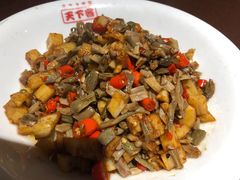 卜豆角炒藕丁-天下客饭店(中山路店)