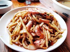 海鲜炒鱼面-阿弟特色海鲜餐厅·大排档(平潭店)