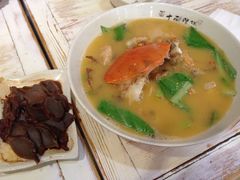 膏蟹汤面-十面欢腾·海鲜面·台式Bistro(长乐路店)