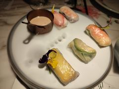 漫步花开彩虹卷-蜜桃花开·中西融合菜E&W(南长街店)