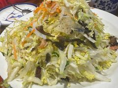 白菜心拌蜇皮-小鱼故事海鲜饺子(立山店)