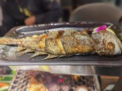 烤黄花鱼-黑牛の店·和牛烧肉(大悦城店)