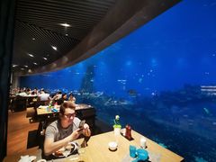 -海棠湾洲际-涛·海底餐厅·美人鱼·自助餐·海底隧道