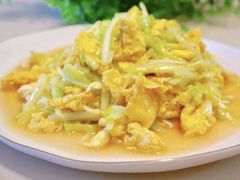 韭黄炒蛋-兔槽江湖菜·重庆璧山兔(水围店)