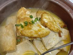 煎豆腐焖荷包蛋-湘桂人酒楼(西便门店)