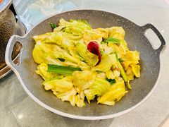 干锅牛心菜-湯記傳菜