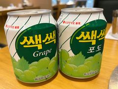 葡萄味饮料-韩香福脊骨汤锅(上杭路店)