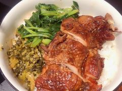 炭烤鸡腿饭-贡梅老面馆·蟹粉面·无锡特色小吃(南长街主推店)