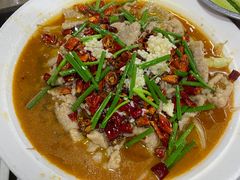 水煮肉片-钱山海鲜大排档