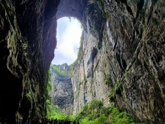 -龙水峡地缝景区