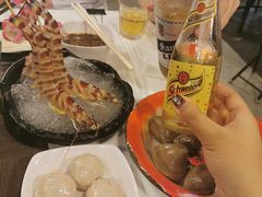 -鲜入围煮花胶鸡海鲜火锅