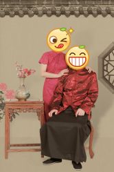 -时光纪亲子全家福照相馆(静安店母女写真父母纪念照)